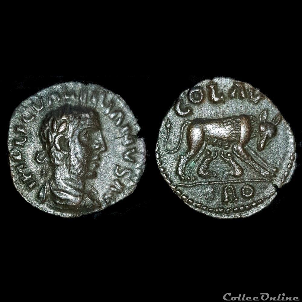 Valérien I Unité monnaie antique romaine provinciale valerien i unite