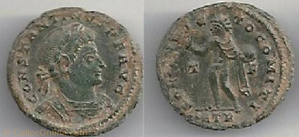 Follis réduit Constantin Ier monnaie antique av jc ap romaine follis reduit constantin ier
