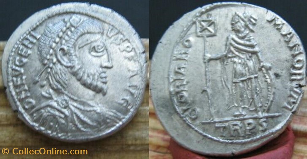 Miliarense léger Eugène faux moderne coin ancient b c to roman republicain imperial miliarense leger eugene faux moderne