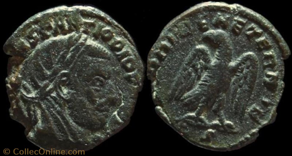 Ae4 Constance Chlore coin ancient b to roman ae4 constance chlore