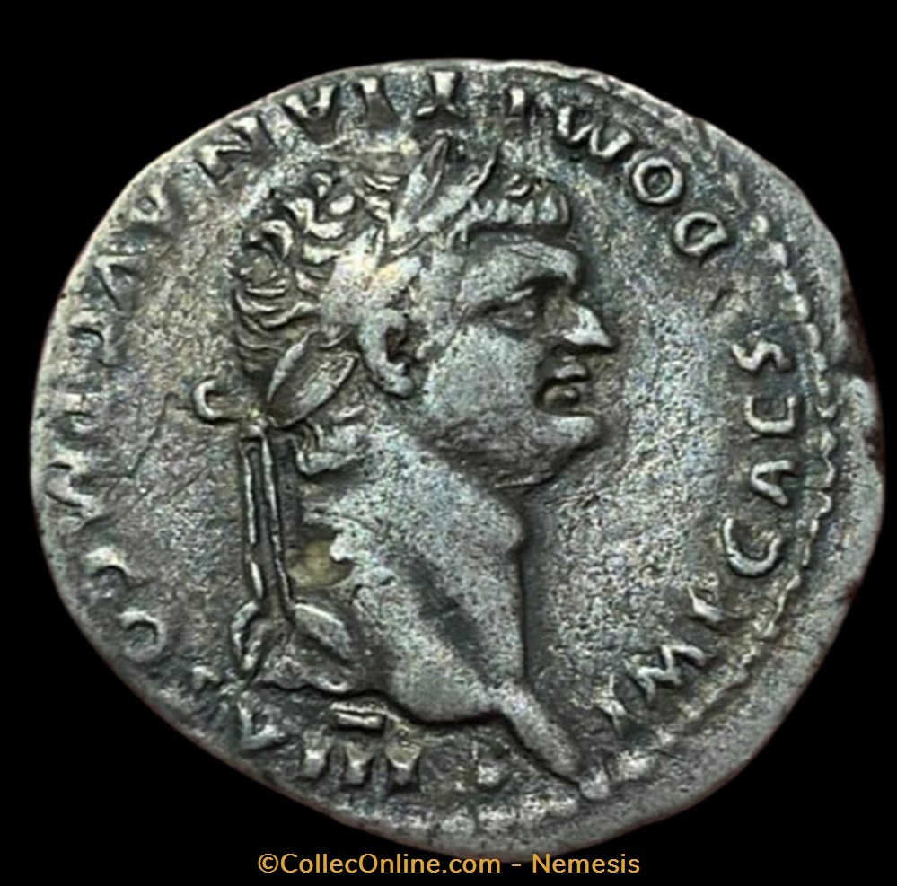DOMITIEN Cistophore 2 monnaies antiquite av jc a ap romaines republicaines imperiales domitien cistophore