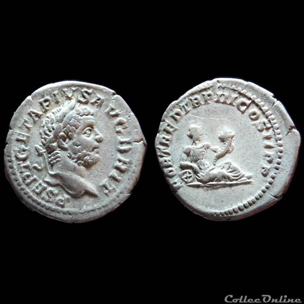 GETA Denier monnaie antique romaine geta denier