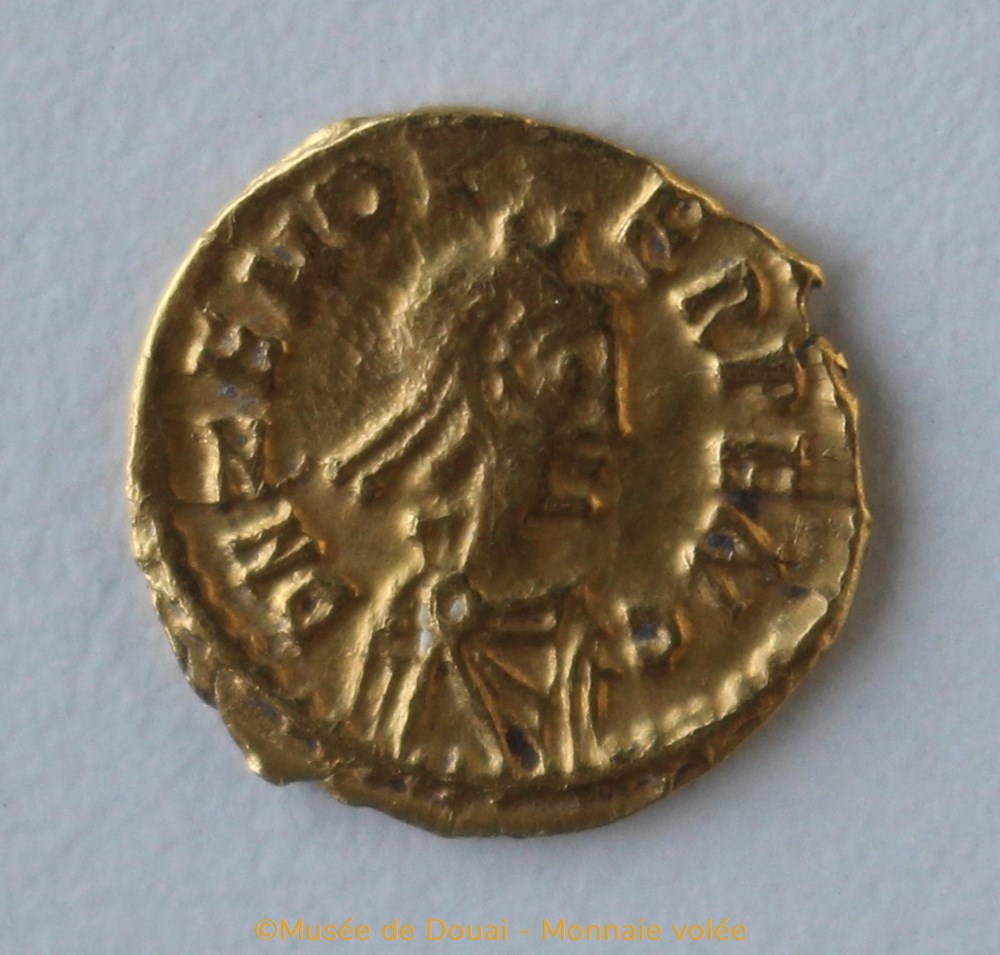 monnaies antiquite av jc ap romaines republicaines imperiales tremissis zenon monnaie volee
