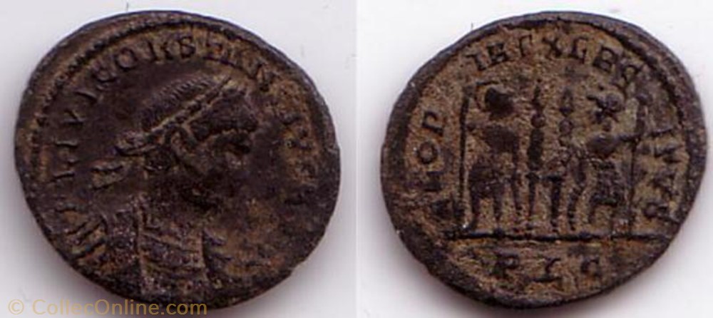 Ae3 Constance II monnaie antique av jc ap romaine ae3 constance ii