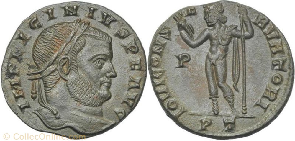 Ae3 Follis réduit Licinius Ier monnaie antique av jc ap romaine ae3 follis reduit licinius ier