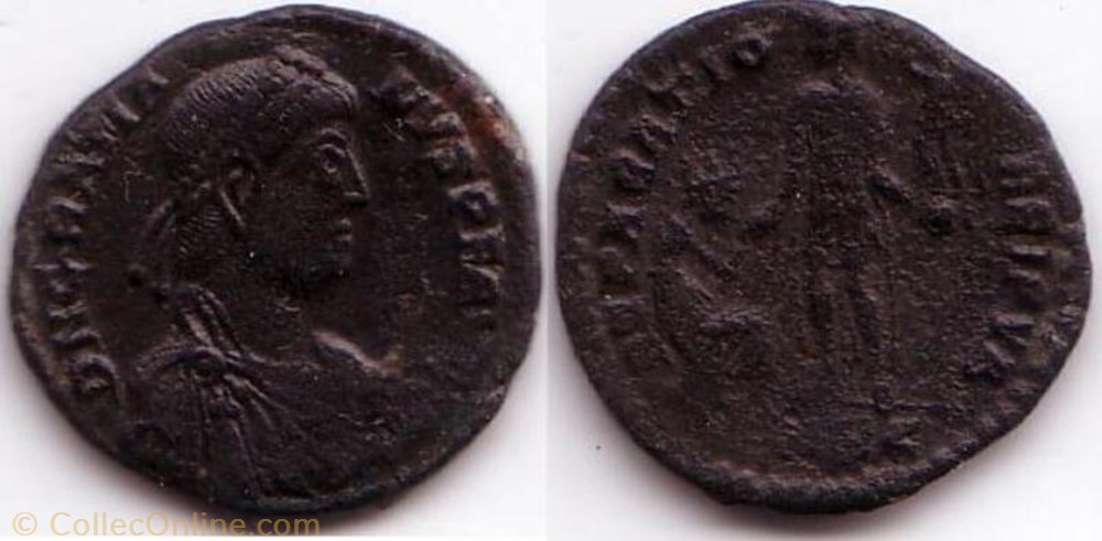 monnaie antique av jc ap romaine ae2 gratien