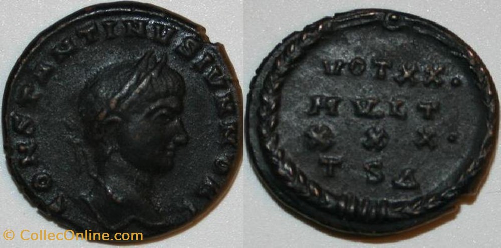 Ae3 Constantin II FAUX MODERNE coin ancient b to roman republicain imperial ae3 constantin ii faux moderne