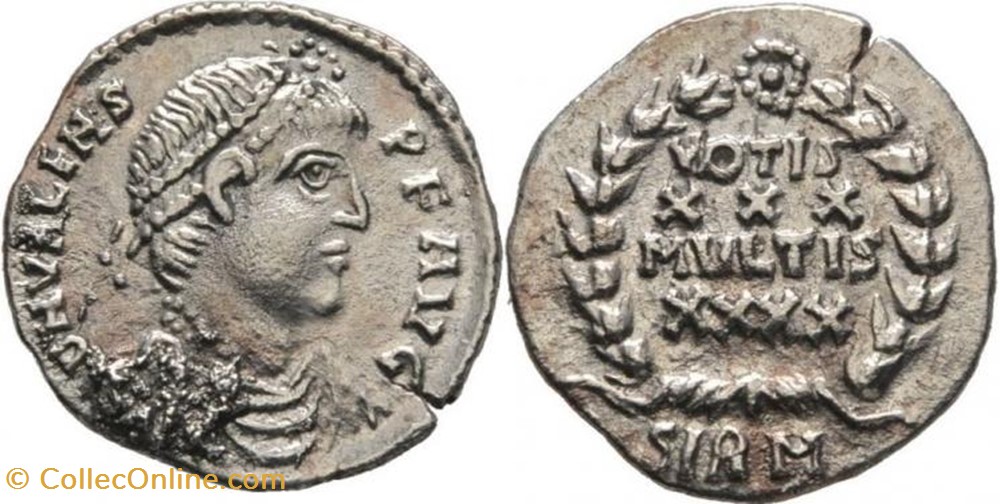 silique Valens faux moderne coin ancient b c to roman republicain imperial silique valens faux moderne