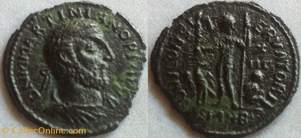 coin ancient b c to roman republicain imperial ae3 martinien faux moderne