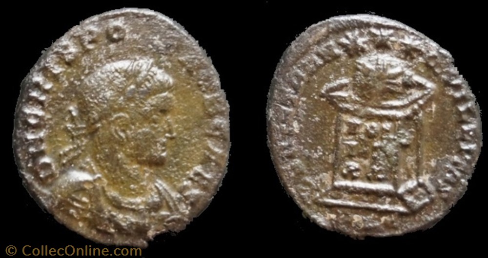 coin ancient b to roman ae3 crispus