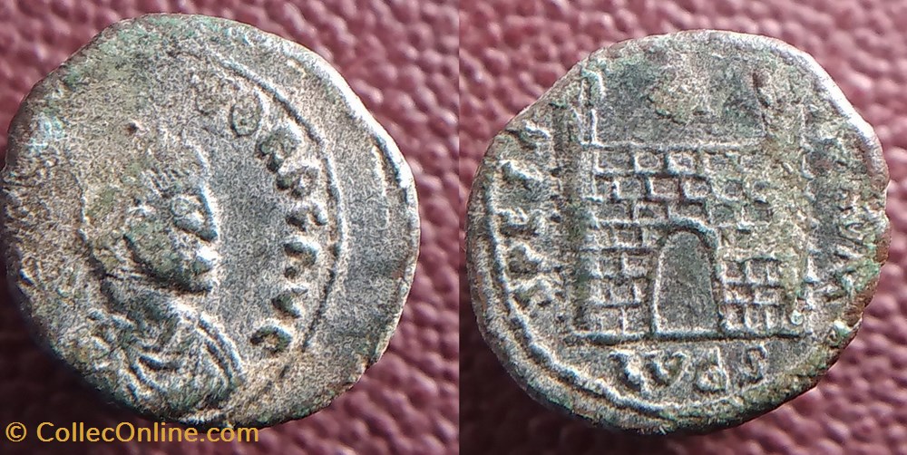 monnaies antiques romaines imperiales et republicaines ae4 flavius victor faux moderne