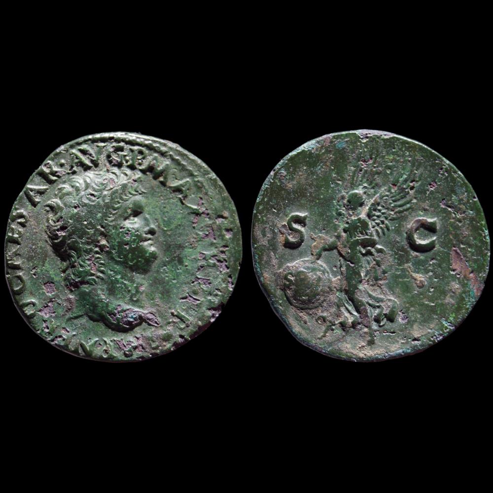NÉRON As monnaie antique romaine neron as