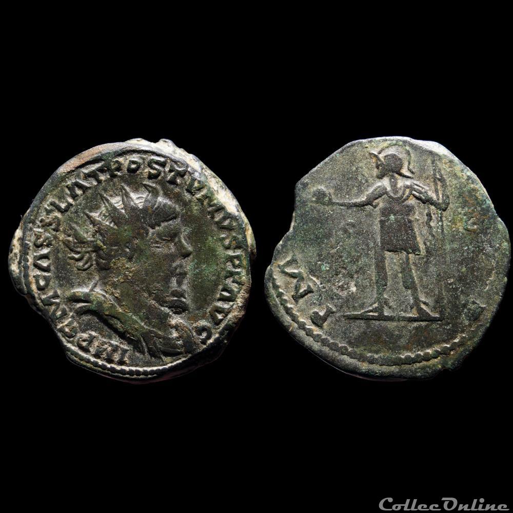 POSTUME Double Sesterce monnaie antique romaine postume double sesterce