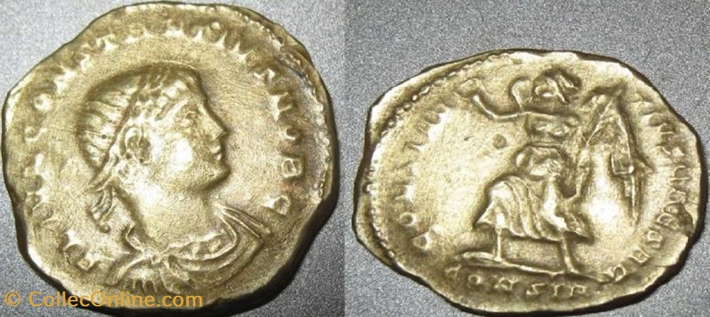 Silique Constance II FAUX MODERNE coin ancient b to roman republicain imperial silique constance ii faux moderne
