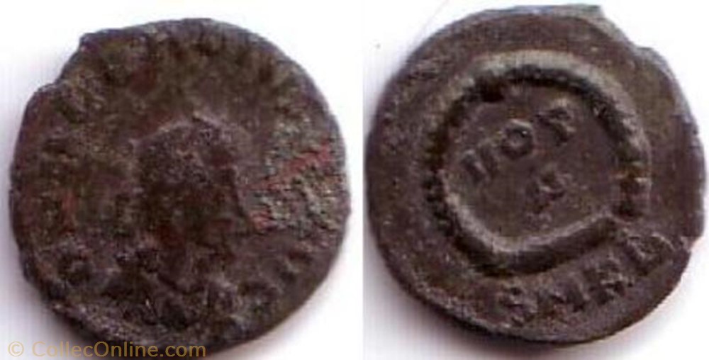 Ae4 Arcadius monnaie antique av jc ap romaine ae4 arcadius