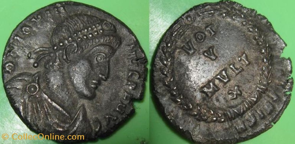 Ae3 Jovien Faux moderne coin ancient b c to roman republicain imperial ae3 jovien faux moderne