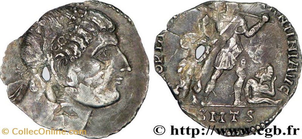 Miliarense léger Constantin Ier Faux moderne coin ancient b to roman republicain imperial miliarense leger constantin ier faux moderne
