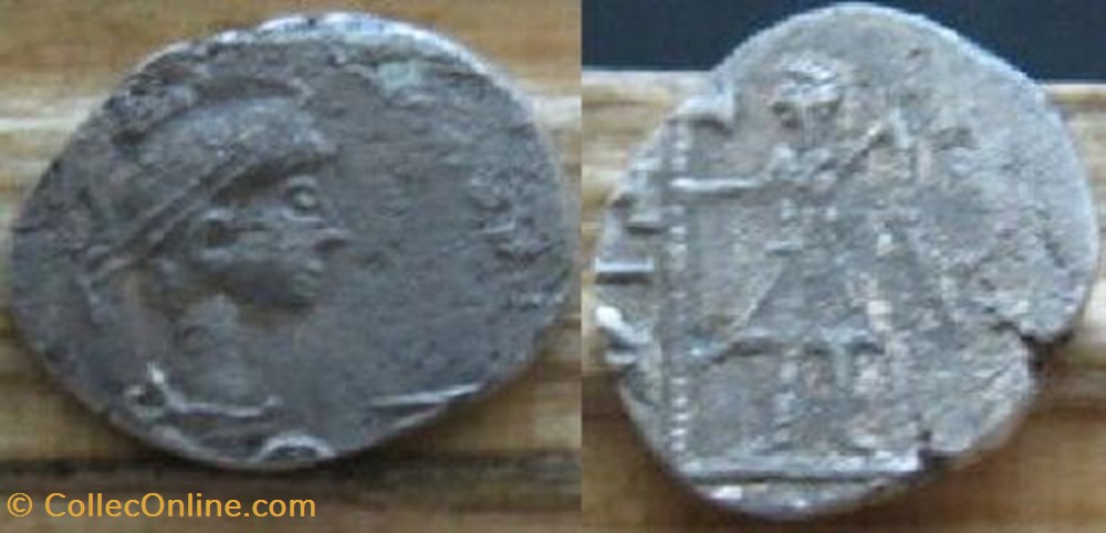 coin ancient b c to roman republicain imperial demi silique majorien faux moderne
