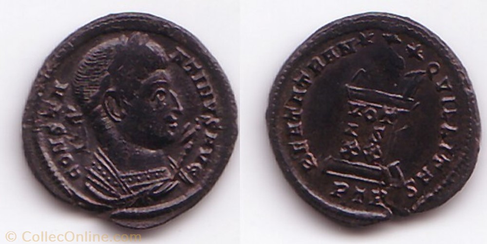 Ae3 Constantin Ier coin ancient b to roman ae3 constantin ier