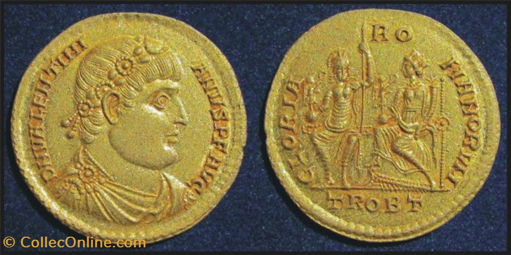 coin ancient b c to roman republicain imperial multiple de 2 solidi valentinien i faux moderne