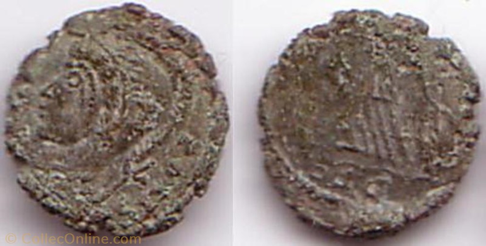 Ae4 Constantinopolis imitation monnaie antique av jc ap romaine ae4 constantinopolis imitation