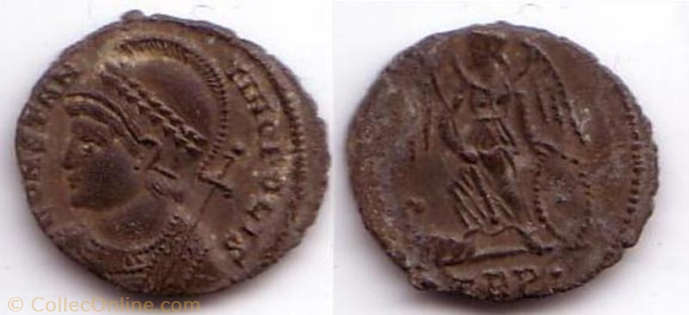 Ae3 Constantinopolis monnaie antique av jc ap romaine ae3 constantinopolis