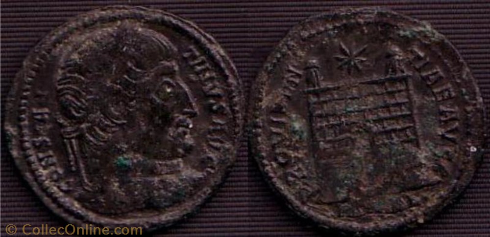 Ae3 Constantin Ier monnaie antique av jc ap romaine ae3 constantin ier