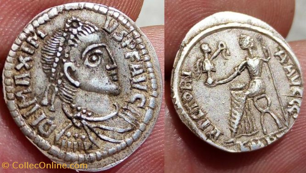 coin ancient b c to roman republicain imperial silique maxime faux moderne