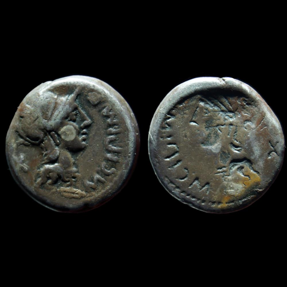 CIPIA Denier monnaie antique romaine cipia denier