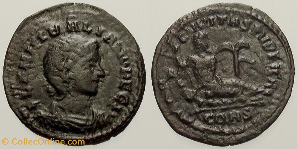 Ae4 Hannibalien FAUX MODERNE coin ancient c to roman republicain imperial ae4 hannibalien faux moderne