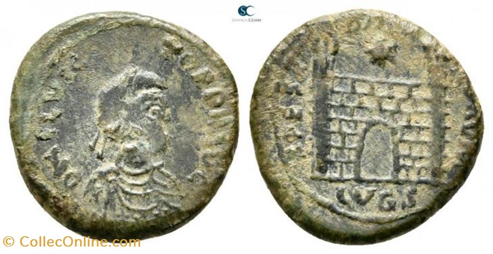 Ae4 Flavius Victor Faux moderne coin ancient b roman republicain imperial ae4 flavius victor faux moderne