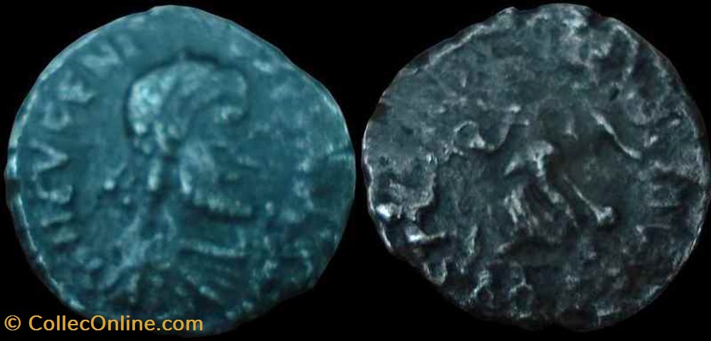 silique Eugène FAUX MODERNE coin ancient b c to roman republicain imperial silique eugene faux moderne