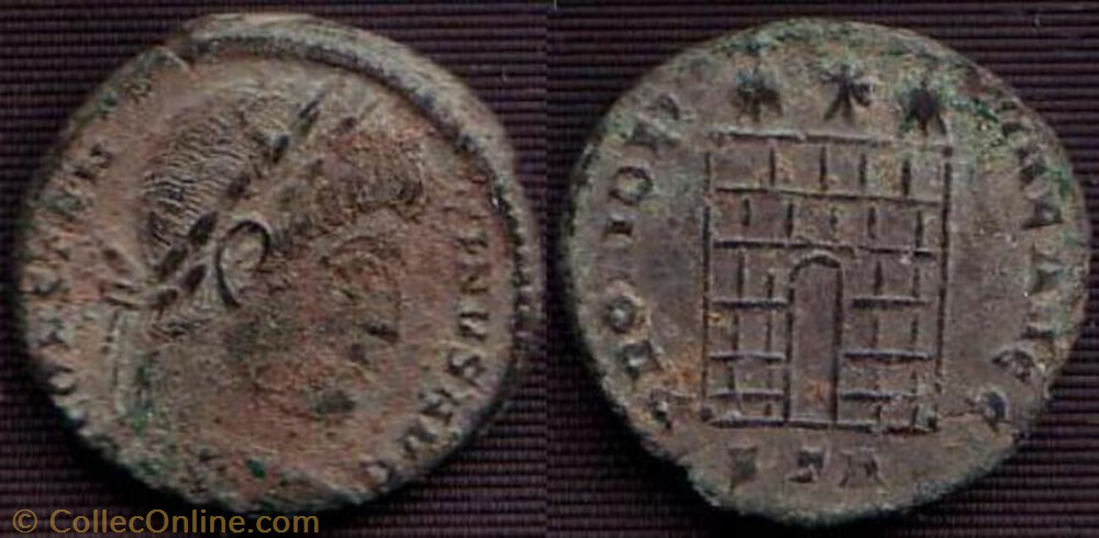 Ae3 Constantin Ier monnaie antique av jc ap romaine ae3 constantin ier