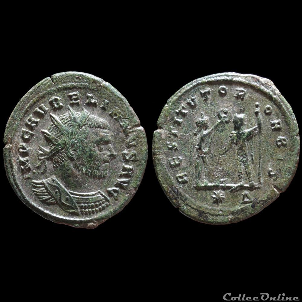 AURÉLIEN Antoninien monnaie antique romaine aurelien antoninien