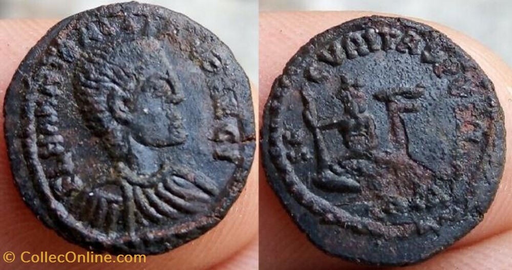 Ae3/4 Hannibalien FAUX MODERNE coin ancient c to roman republicain imperial ae3 4 hannibalien faux moderne