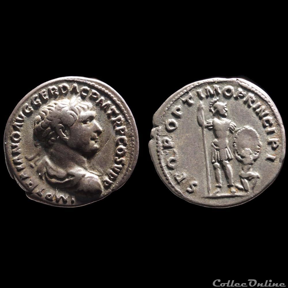 TRAJAN Denier monnaie antique romaine trajan denier