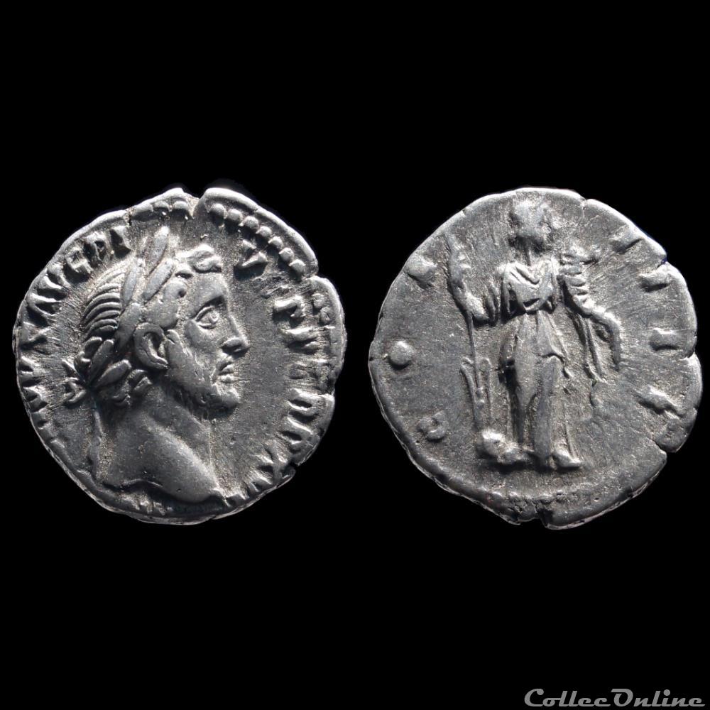 ANTONIN LE PIEUX Denier monnaie antique romaine antonin le pieux denier