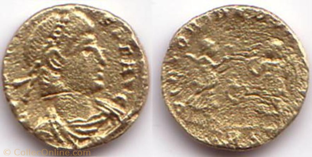 Ae4 Constans coin ancient b to roman ae4 constans
