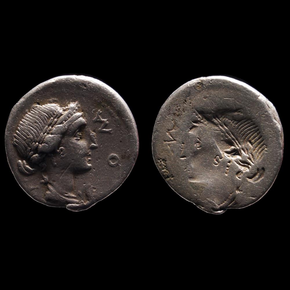 monnaie antique av jc ap romaine republicaine imperiale aemilia denier incus