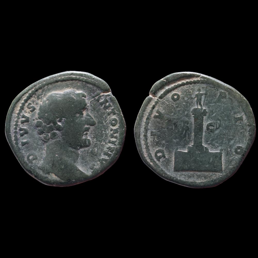 ANTONIN LE PIEUX Sesterce monnaie antique av jc ap romaine republicaine imperiale antonin le pieux sesterce