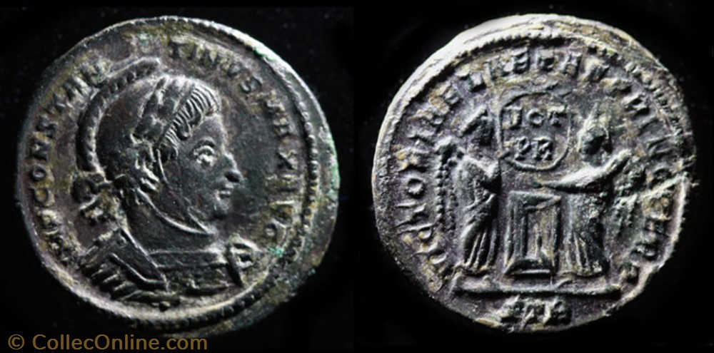 Ae3 Follis Constantin Ier coin ancient b to roman ae3 follis constantin ier