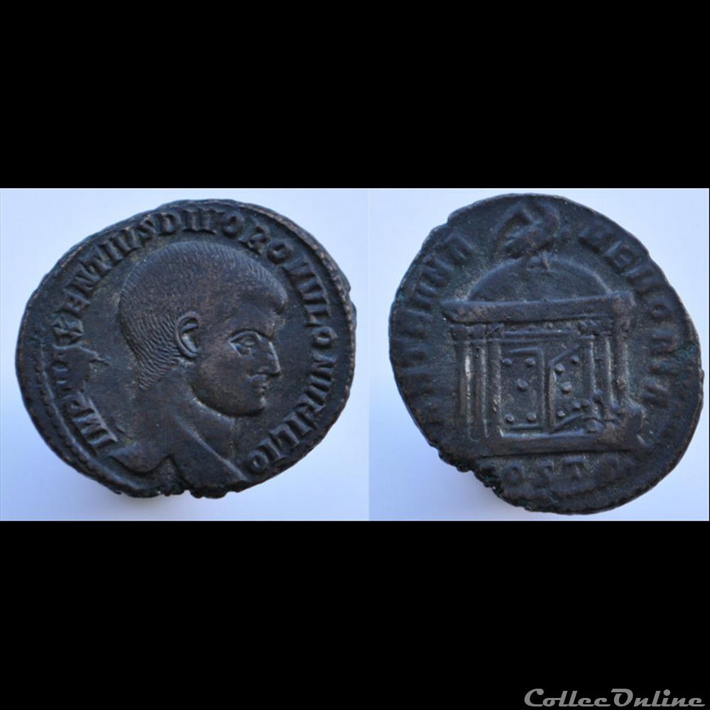 ROMULUS Follis (Volée!) monnaie antique romaine romulus follis volee