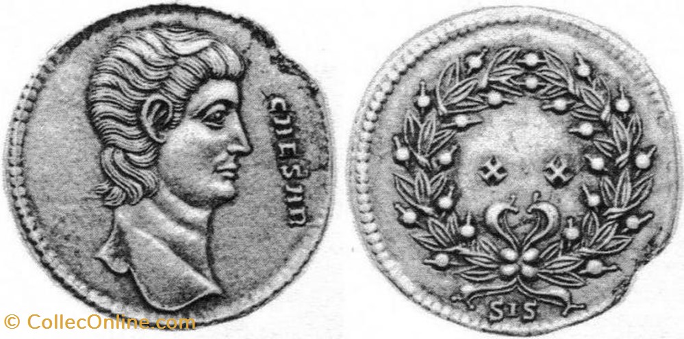 coin ancient b to roman republicain imperial multiple de 4 siliques constantin ii faux moderne
