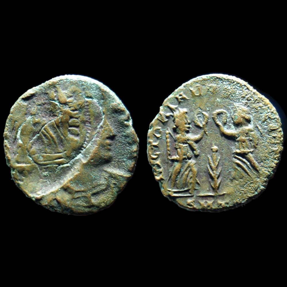 monnaie antique romaine constans ou constance ii ae4 incus