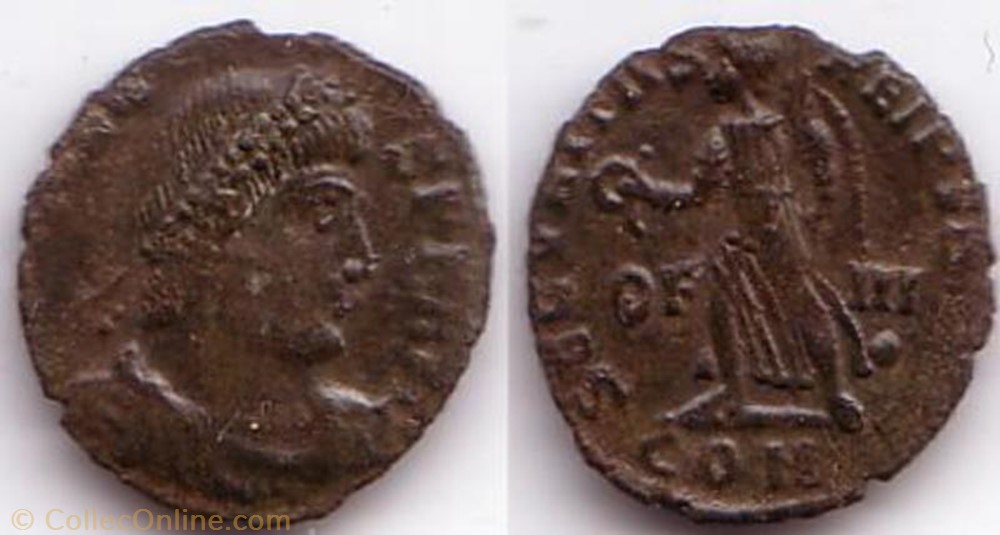 Ae3 Valens monnaie antique av jc ap romaine ae3 valens