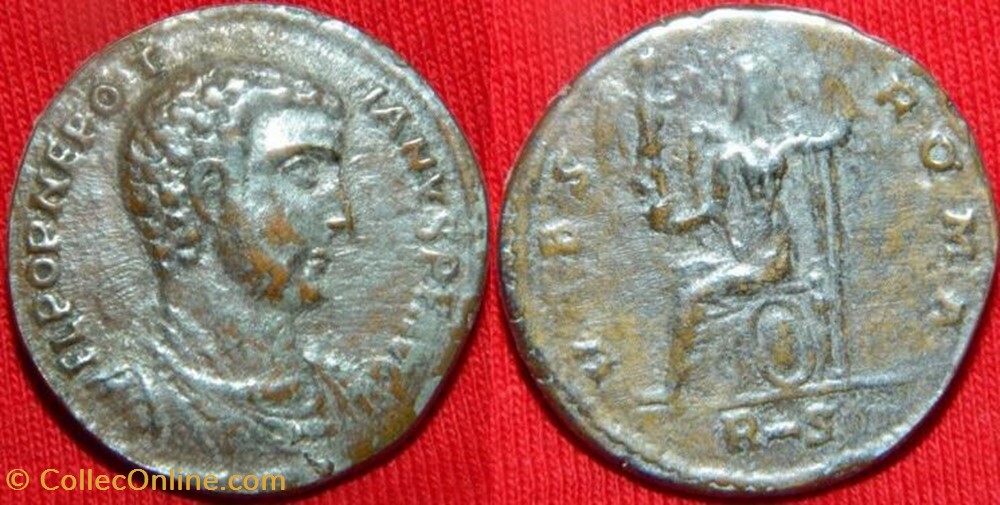Ae2 Maiorina Nepotien FAUX MODERNE coin ancient b c to roman republicain imperial ae2 maiorina nepotien faux moderne