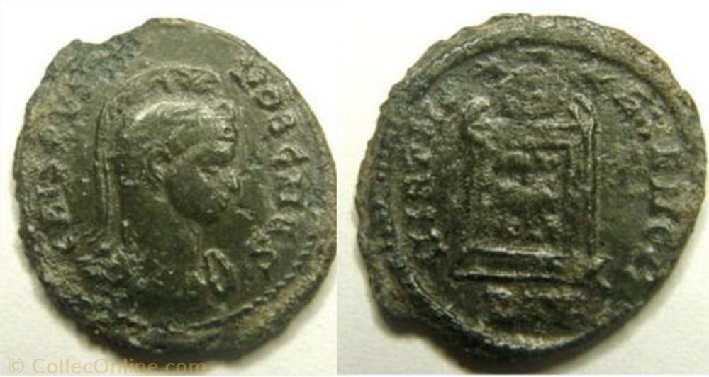 monnaie antique av jc ap romaine ae3 crispus imitation