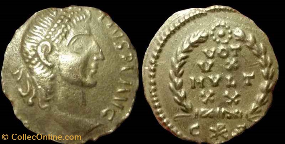 silique Constance II FAUX MODERNE coin ancient b to roman republicain imperial silique constance ii faux moderne