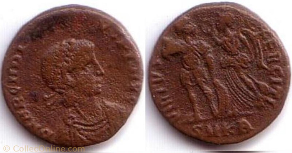 Ae3 Arcadius monnaie antique av jc ap romaine ae3 arcadius