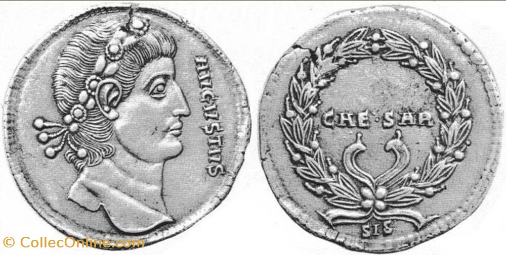 multiple de 4 siliques Constantin Ier Faux moderne coin ancient b to roman republicain imperial multiple de 4 siliques constantin ier faux moderne